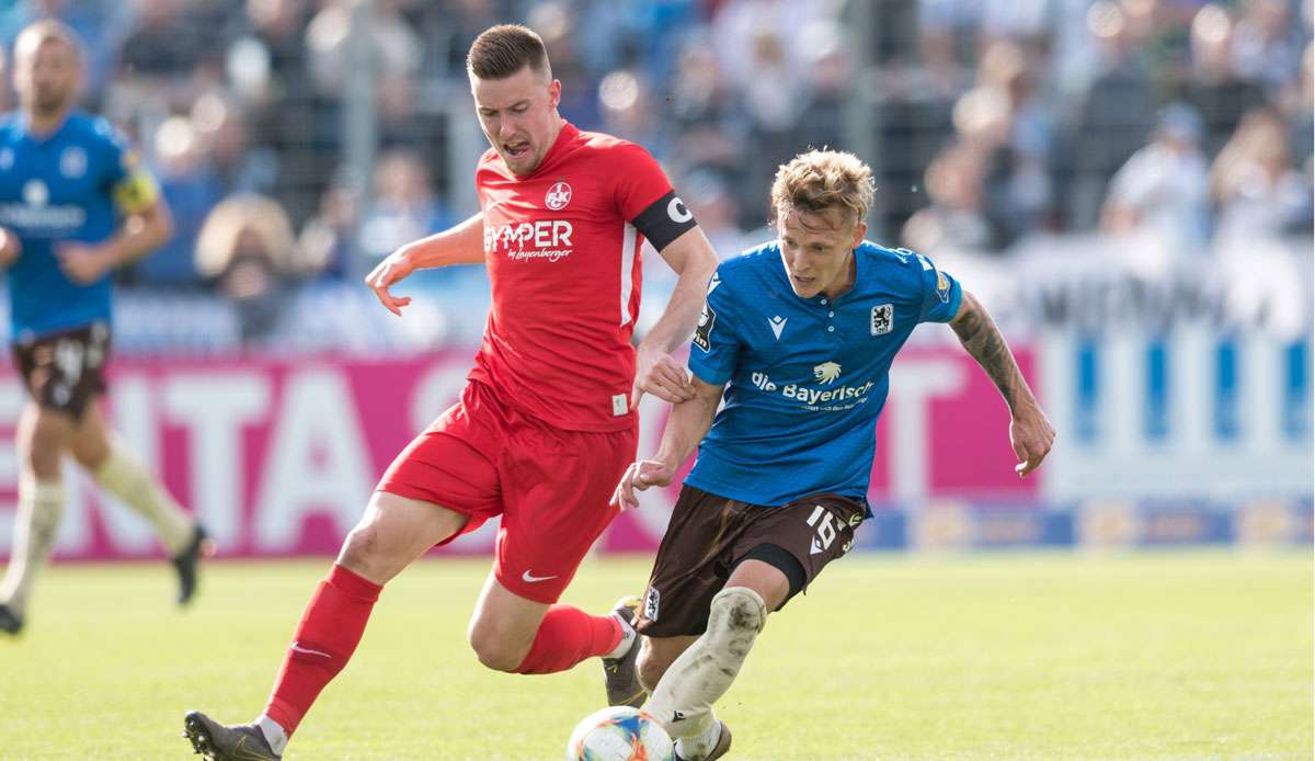 Unter anderem sind heute der 1. FC Kaiserslautern und der TSV 1860 München im Einsatz.