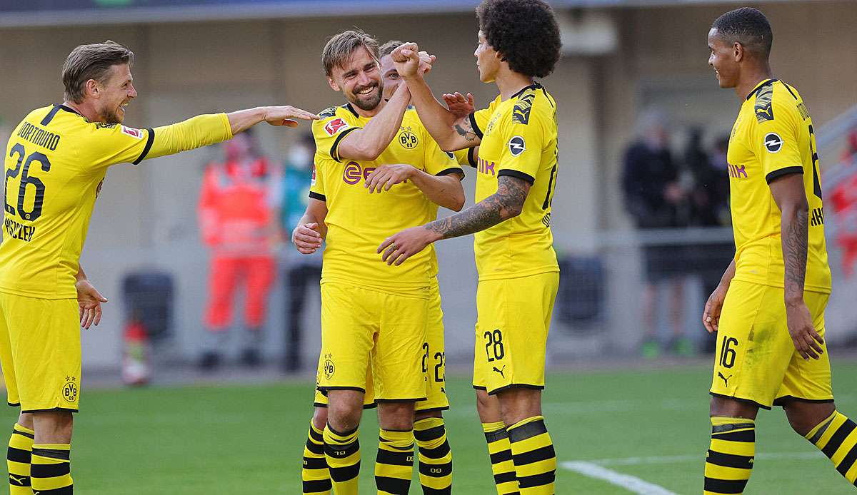 Der BVB hat im Training erneut ein zeichen gegen Rassismus gesetzt.