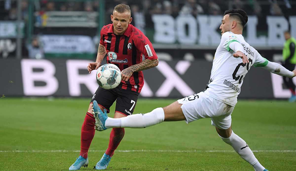 Am Freitag treffen der SC Freiburg und Borussia Mönchengladbach aufeinander.