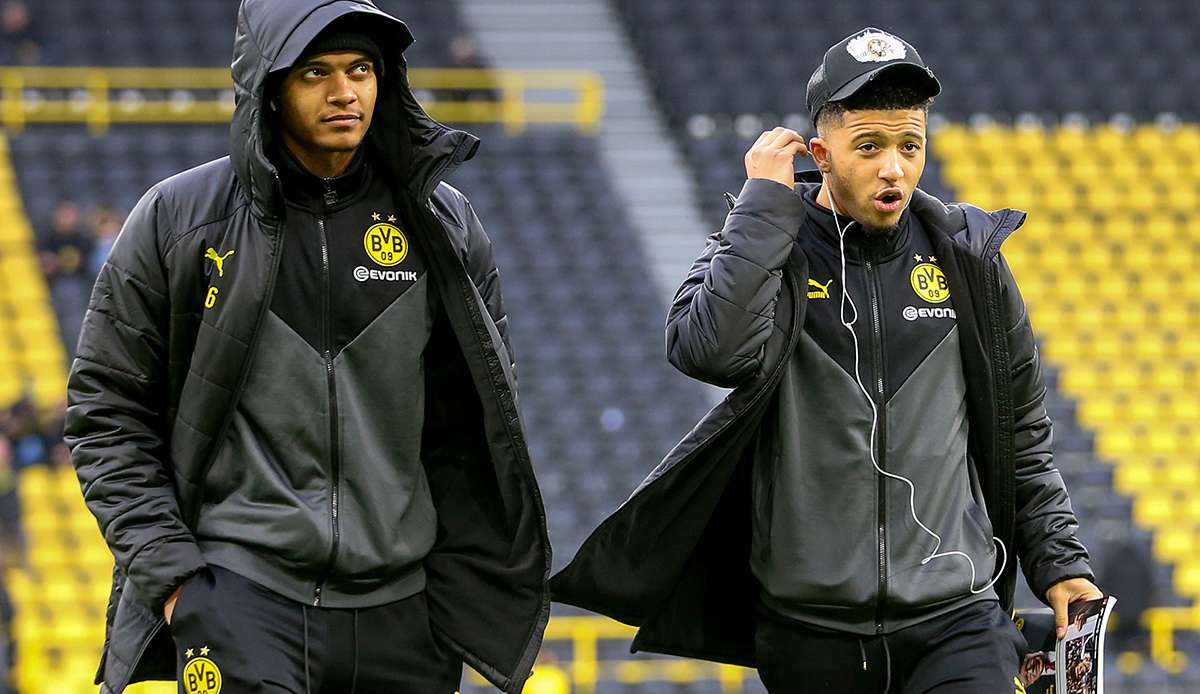 Die DFL hat Jadon Sancho und Manuel Akanji bestraft.