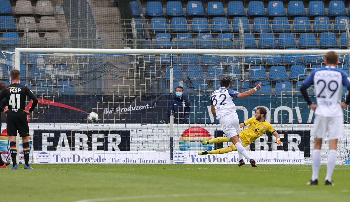 Der VfL Bochum siegt gegen St. Pauli.