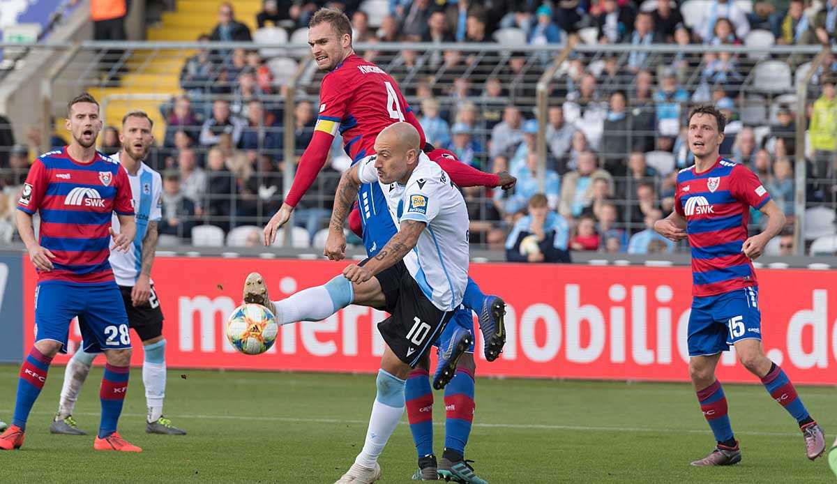 Am 31. Spieltag spielen der KFC Uerdingen und der TSV 1860 München gegeneinander.