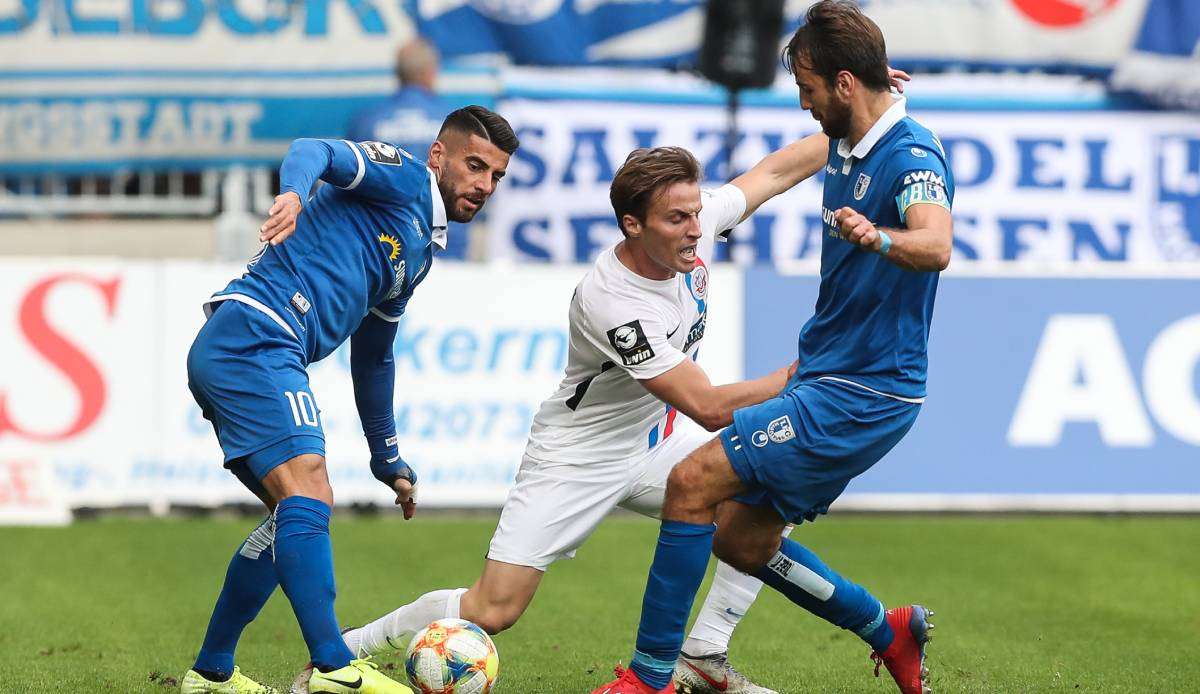 Hansa Rostock empfängt am 31. Spieltag den 1. FC Magdeburg.