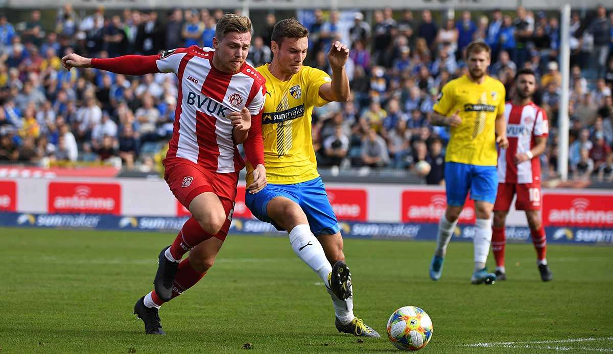 Am 31. Spieltag treffen die Würzburger Kickers und Carl Zeiss Jena aufienander.