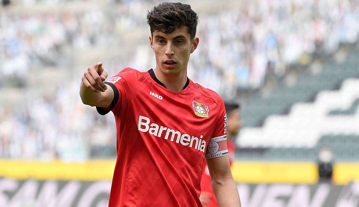 Rudi Völler hat die Hoffnungen bezüglich eines Verbleibs von Kai Havertz in Leverkusen noch nicht aufgegeben.