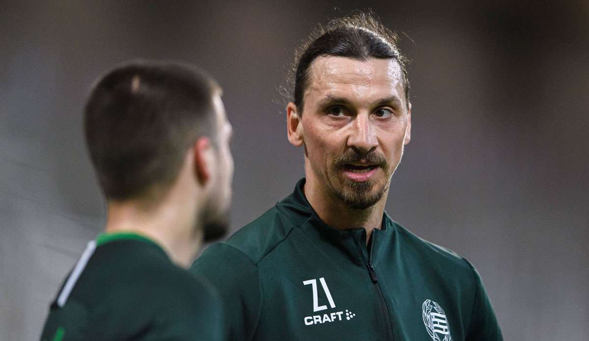 Zlatan Ibrahimovic protestiert offenbar gegen Milan Geschäftsführer Gazidis.