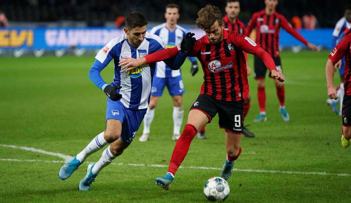 Am 32. Spieltag der Bundesliga treffen der SC Freiburg und Hertha BSC aufeinander.