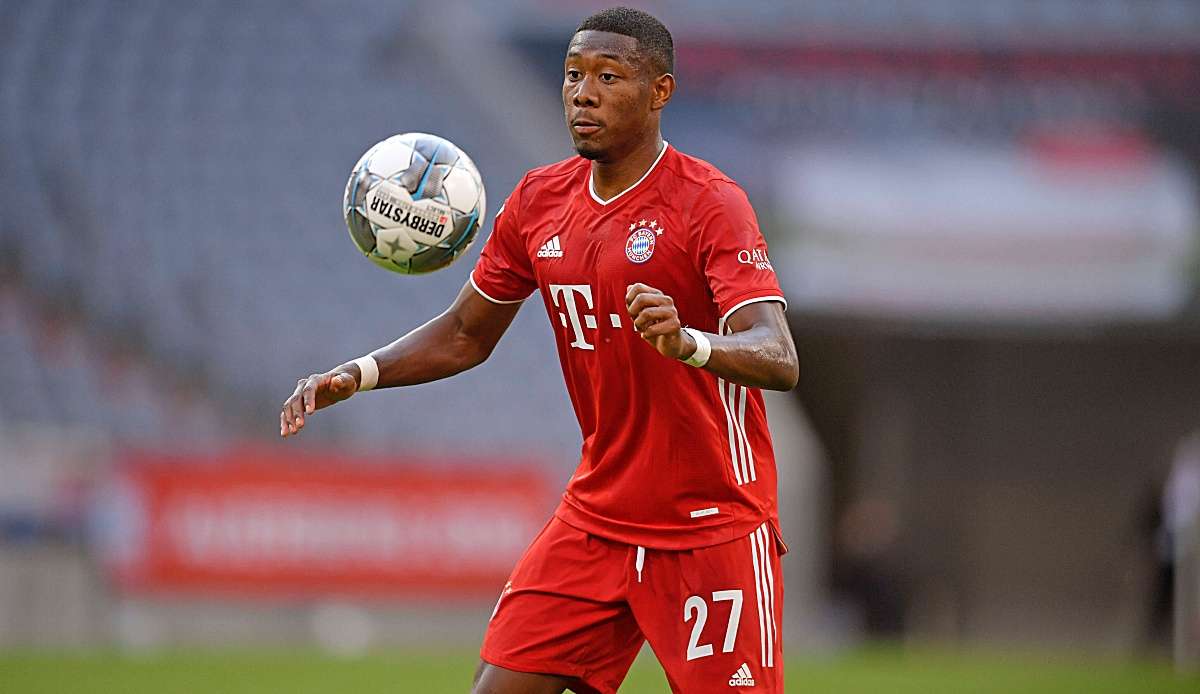 Alaba steht noch bis Sommer 2021 beim FC Bayern unter Vertrag.