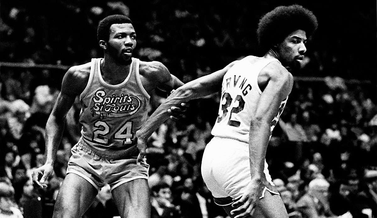 Die Spirits of St. Louis existierten nur für zwei Spielzeiten in der ABA.