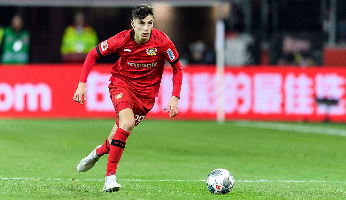 Kai Havertz steht auf der Wunschliste zahlreicher Top-Klubs.