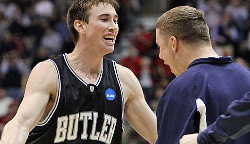 Gordon Hayward war mit 17 Punkten der beste Spieler bei den Butler Bulldogs