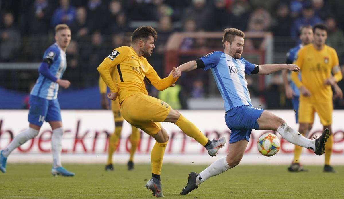 SG Sonnenhof Großaspach verlor in der Hinrunde mit 1:2 gegen den SV Meppen.