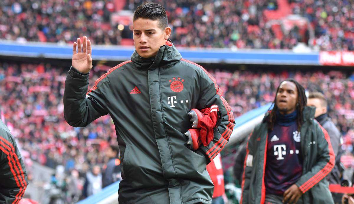 James Rodriguez spielte von 2017 bis 2019 auf Leihbasis für den FC Bayern.