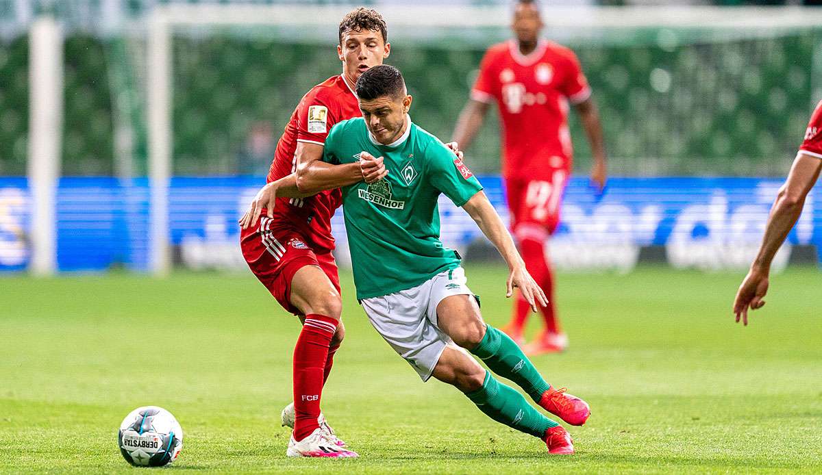 Milot Rashica musste am Mittwoch das Training aufgrund einer Knöchelverletzung vorzeitig abbrechen.