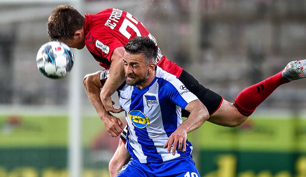 Die Zukunft von Torjäger Vedad Ibisevic bei der Hertha ist weiter offen.