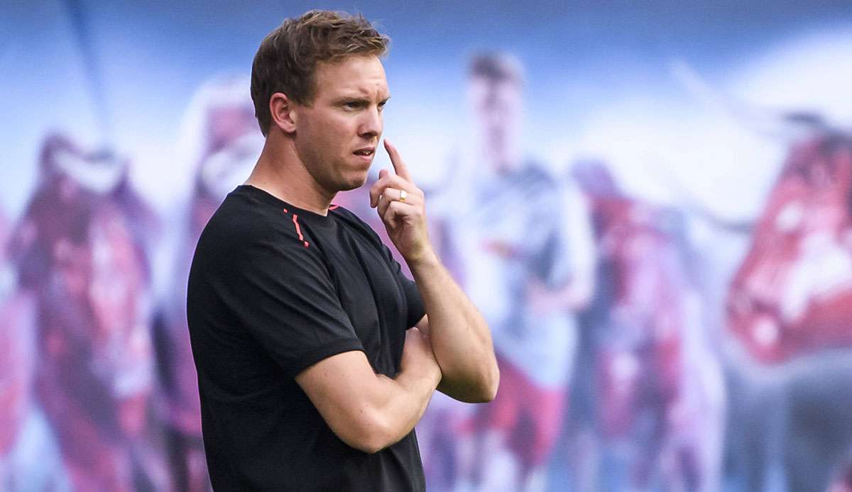 Julian Nagelsmann will die Leihspieler Angelino und Patrik Schick gerne über die laufende Saison an RB Leipzig binden.