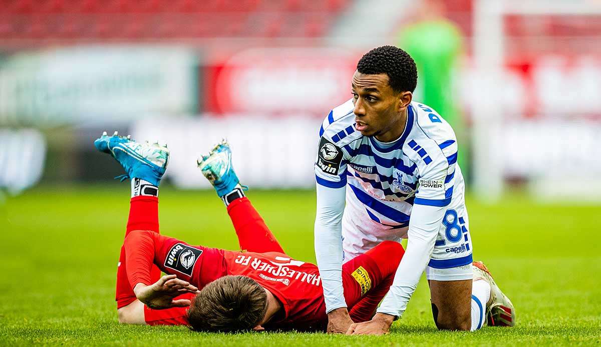 Der MSV Duisburg empfängt den Halleschen FC.