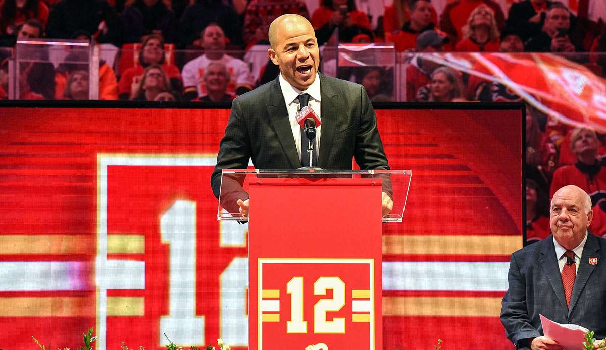 Die Nummer 12 von Iginla wird bei den Calgary Flames nicht mehr vergeben.