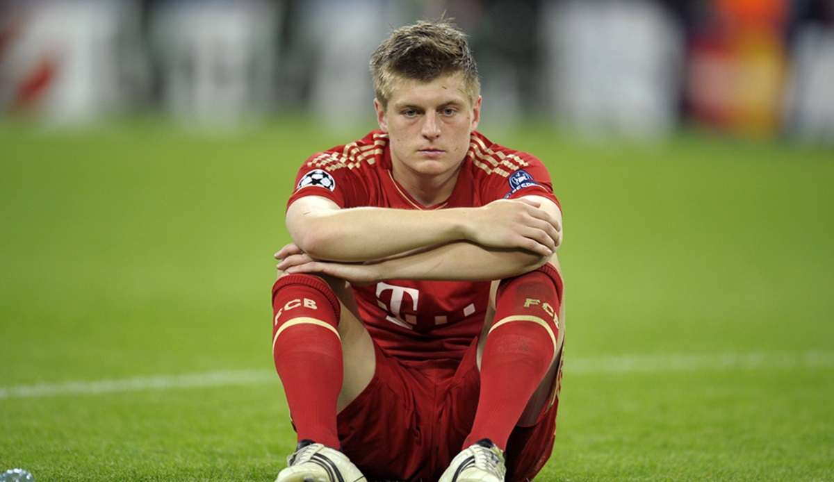 Kroos nach dem verlorenem Finale dahoam.