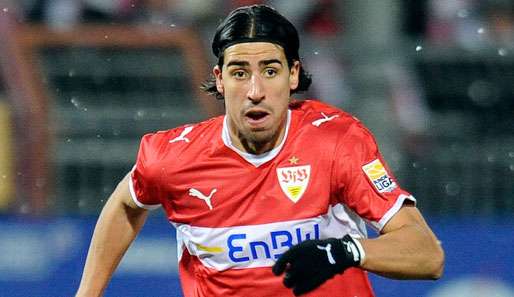 Sami Khedira stammt aus der Jugend des VfB und schaffte 2006 den Sprung in den Profi-Kader