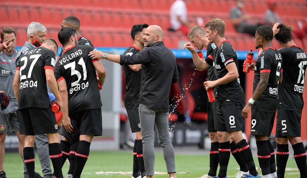 Leverkusen hat die Champions Leagze verpasst.