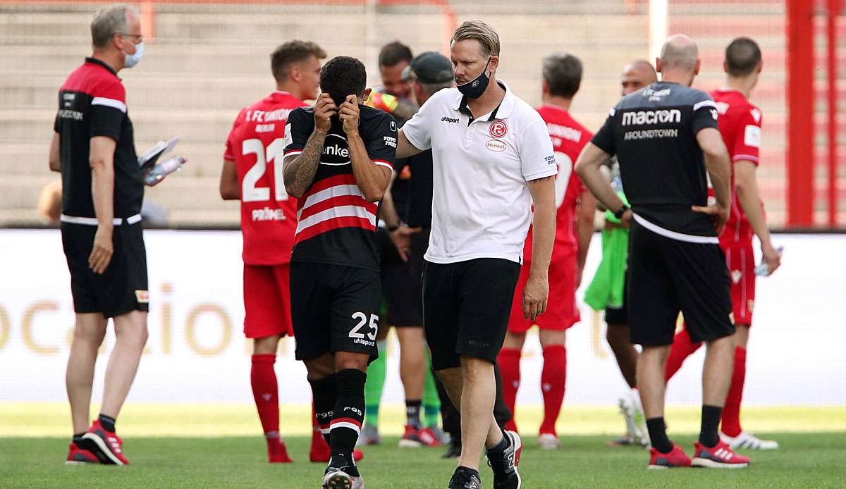 Fortuna Düsseldorf ist nach dem 0:3 bei Union Berlin abgestiegen.