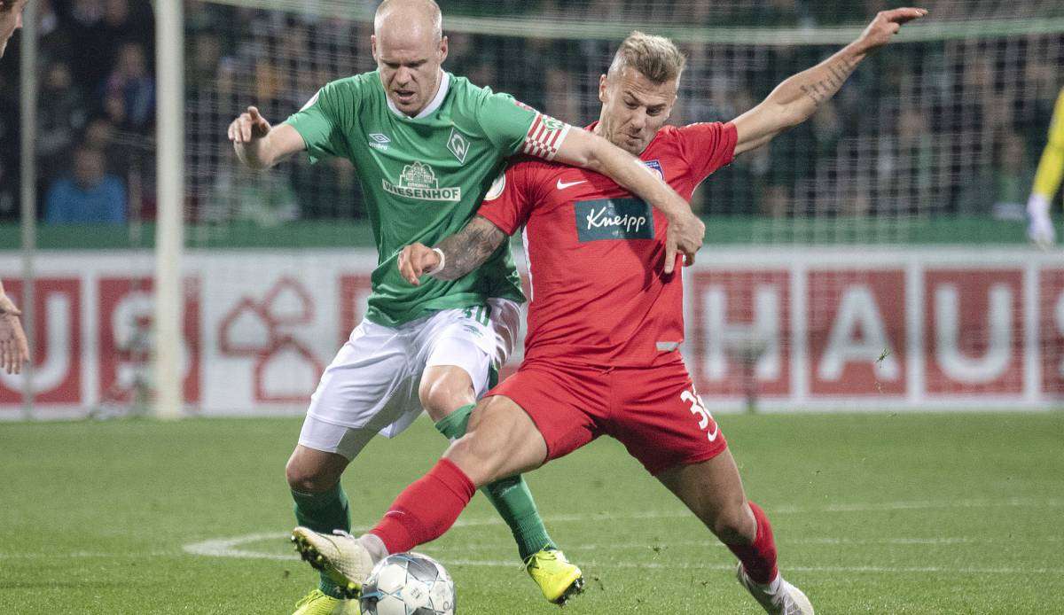 Davy Klaassen und Niklas Dorsch werden im Mittelfeld aufeinandertreffen.