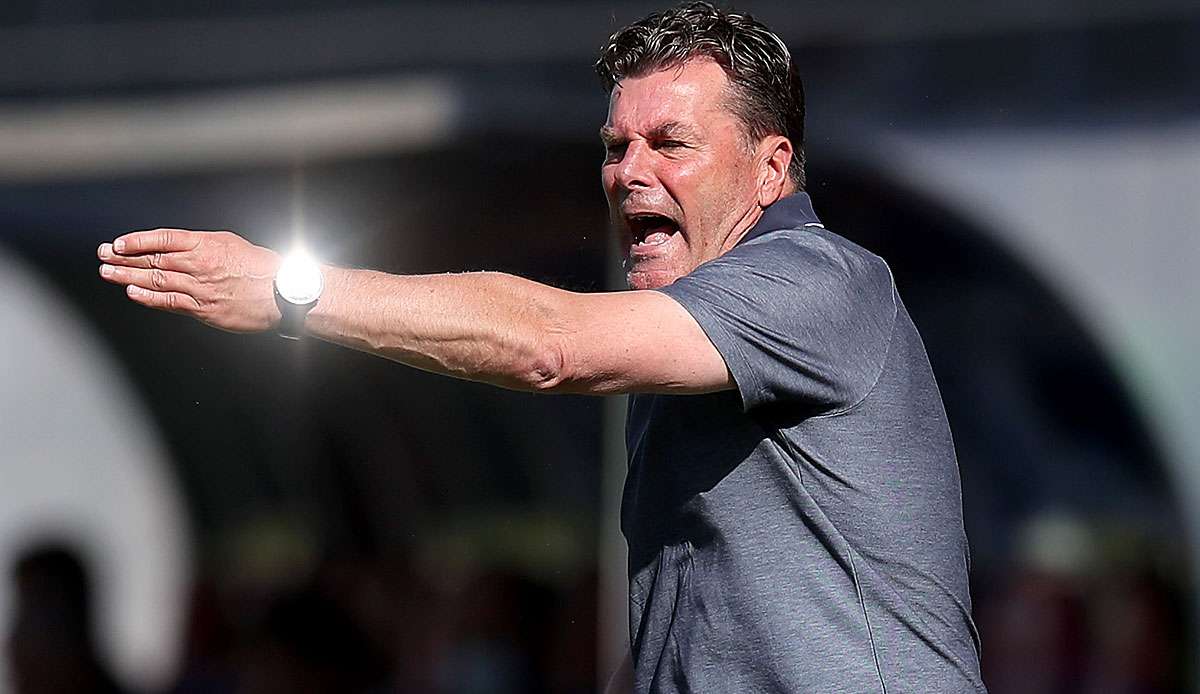 Dieter Hecking hat mit dem HSV den Aufstieg in die Bundesliga verpasst.