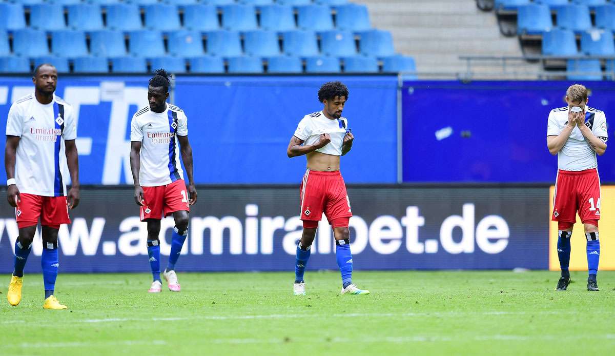 Der HSV steht erneut am Abgrund.