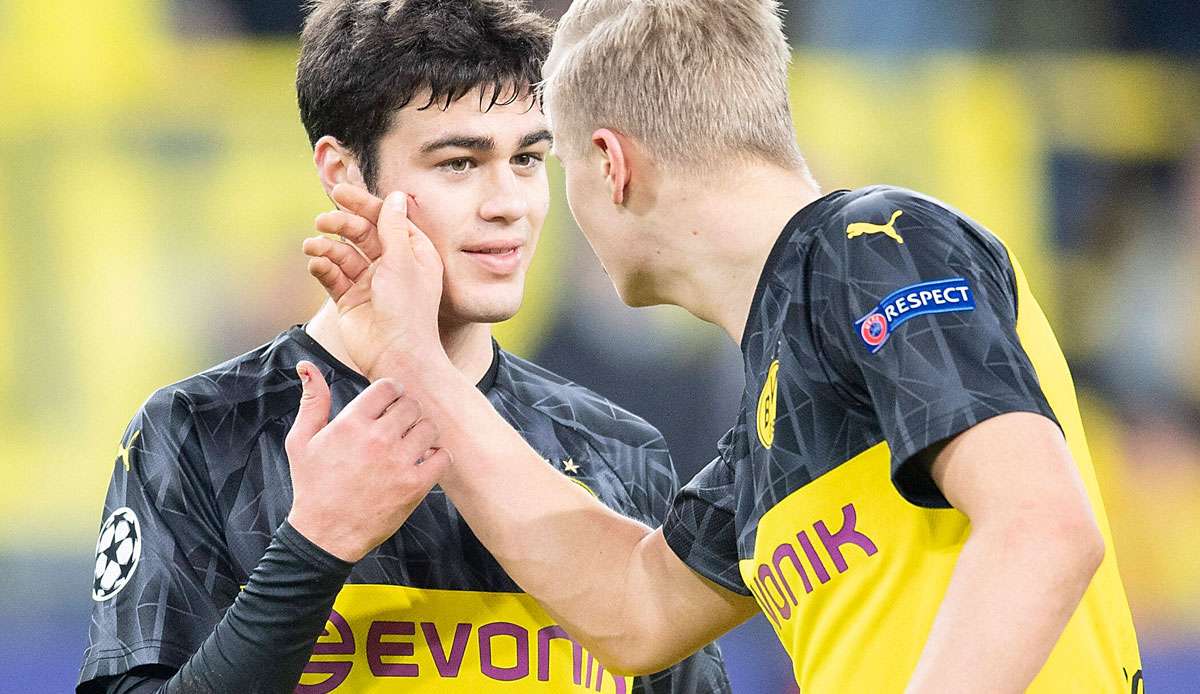 Giovanni Reyna und Erling Haaland - das Traumpaar von morgen beim BVB?