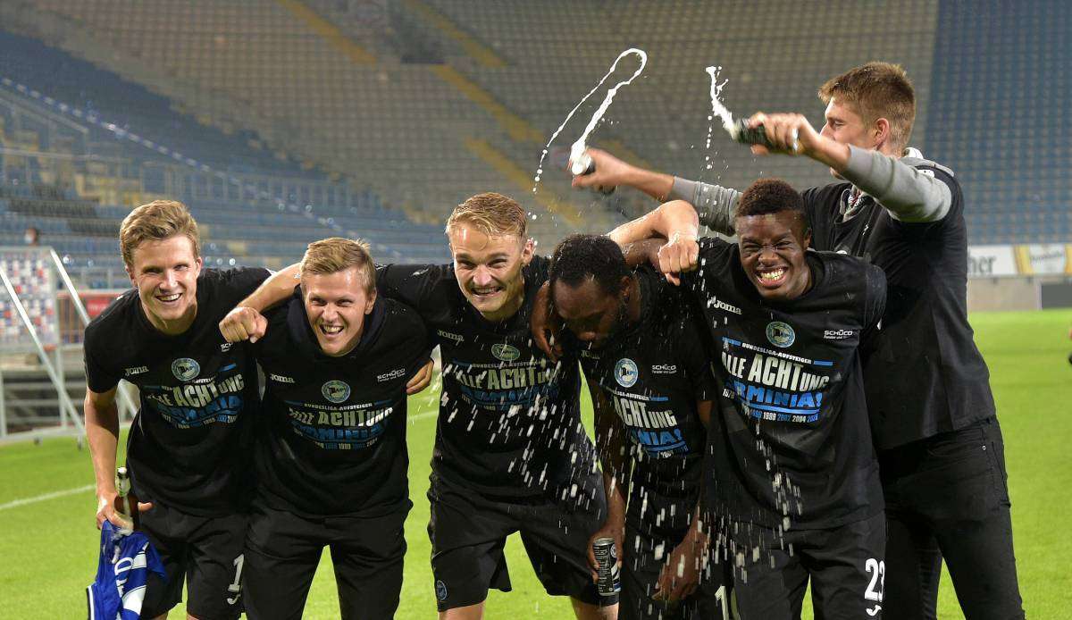 Arminia Bielefeld hat sich als Meister der 2. Bundesliga für die kommende Bundesliga-Saison qualifiziert.