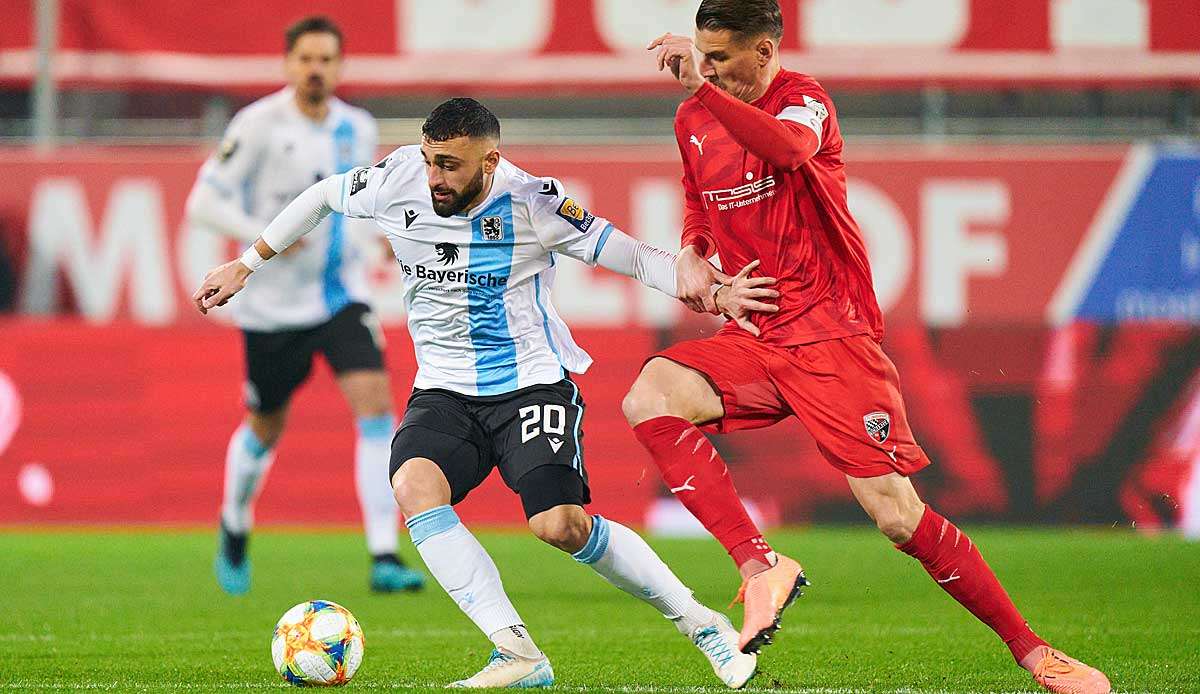 Der TSV 1860 München und der FC Ingolstadt kämpfen um den Aufstieg