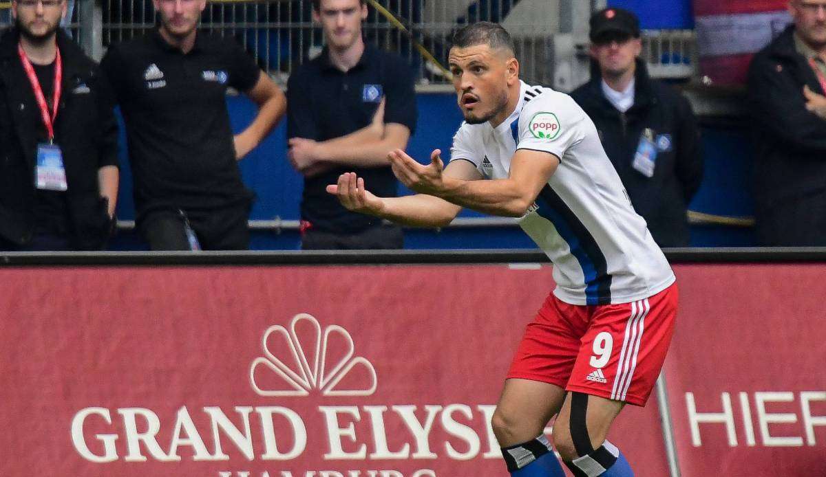 Kyriakos Papadopoulos wurde beim HSV verabschiedet.