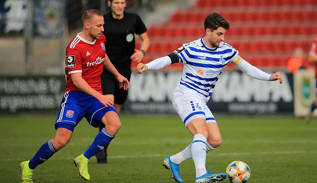 Am 38. Spieltag spielt der MSV Duisburg gegen SpVgg Unterhaching