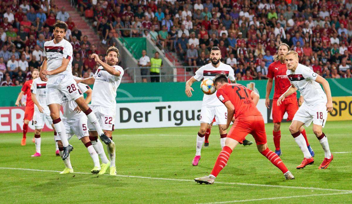 Der 1. FC Nürnberg und der FC Ingolstadt trafen in dieser Saison im DFB-Pokal aufeinander.