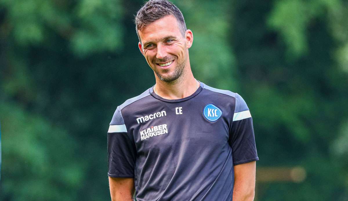 Christian Eichner bleibt KSC-Trainer.