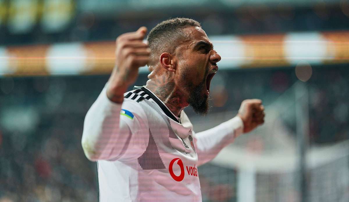 Dank Kevin-Prince Boateng darf Besiktas weiter auf die Europa League hoffen.