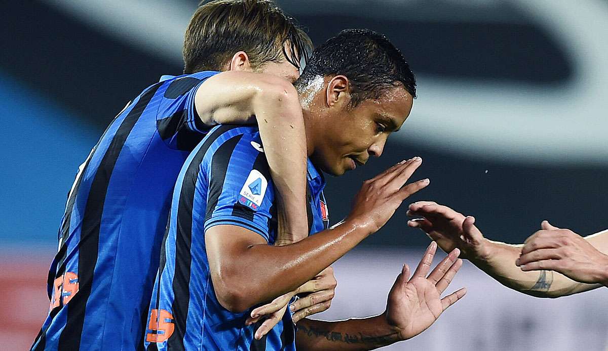 Luis Muriel von Atalanta Bergamo musste nach einem häuslichen Unfall am Kopf genäht werden.