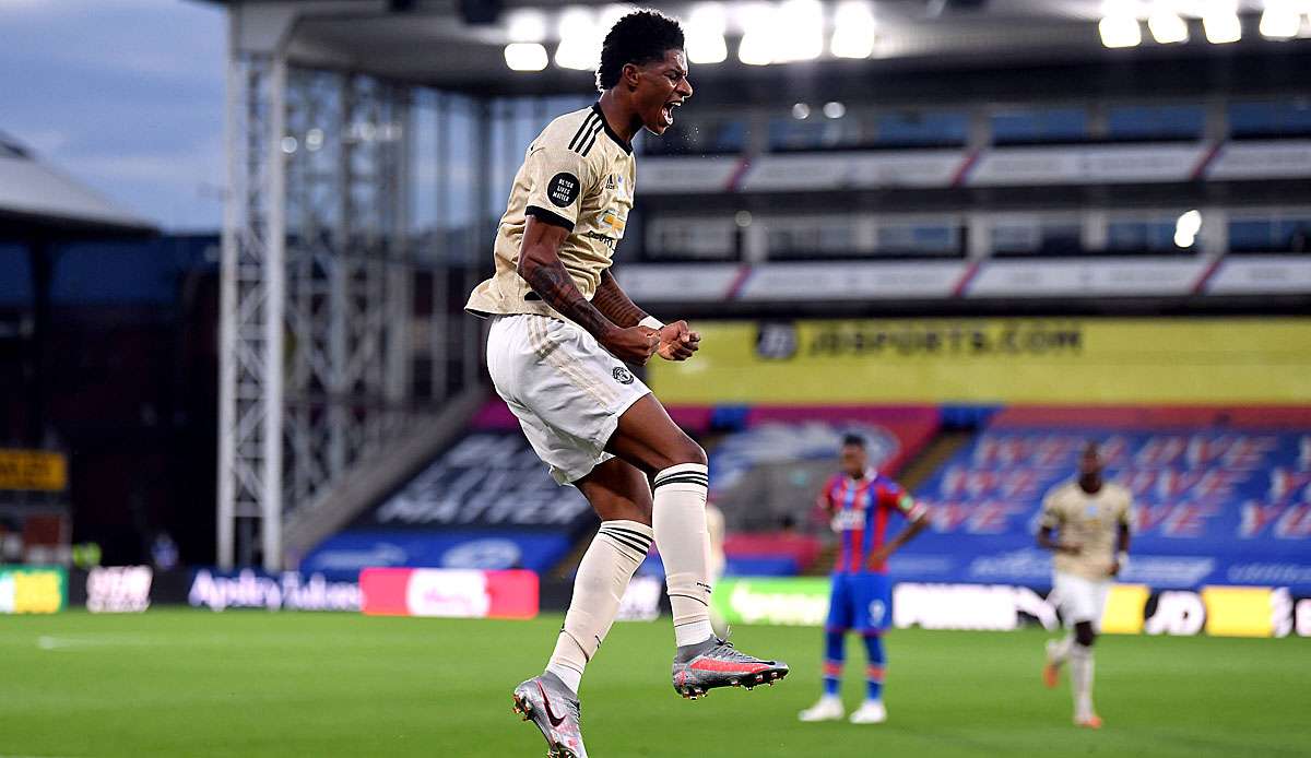 Manchester United hat die Pflichtaufgabe bei Crystal Palace bestanden.