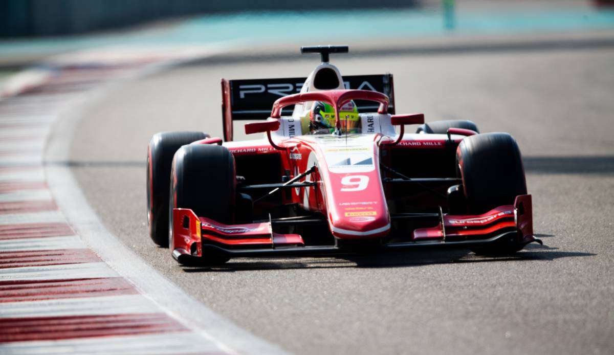 Mick Schumacher landete auf dem Podium.