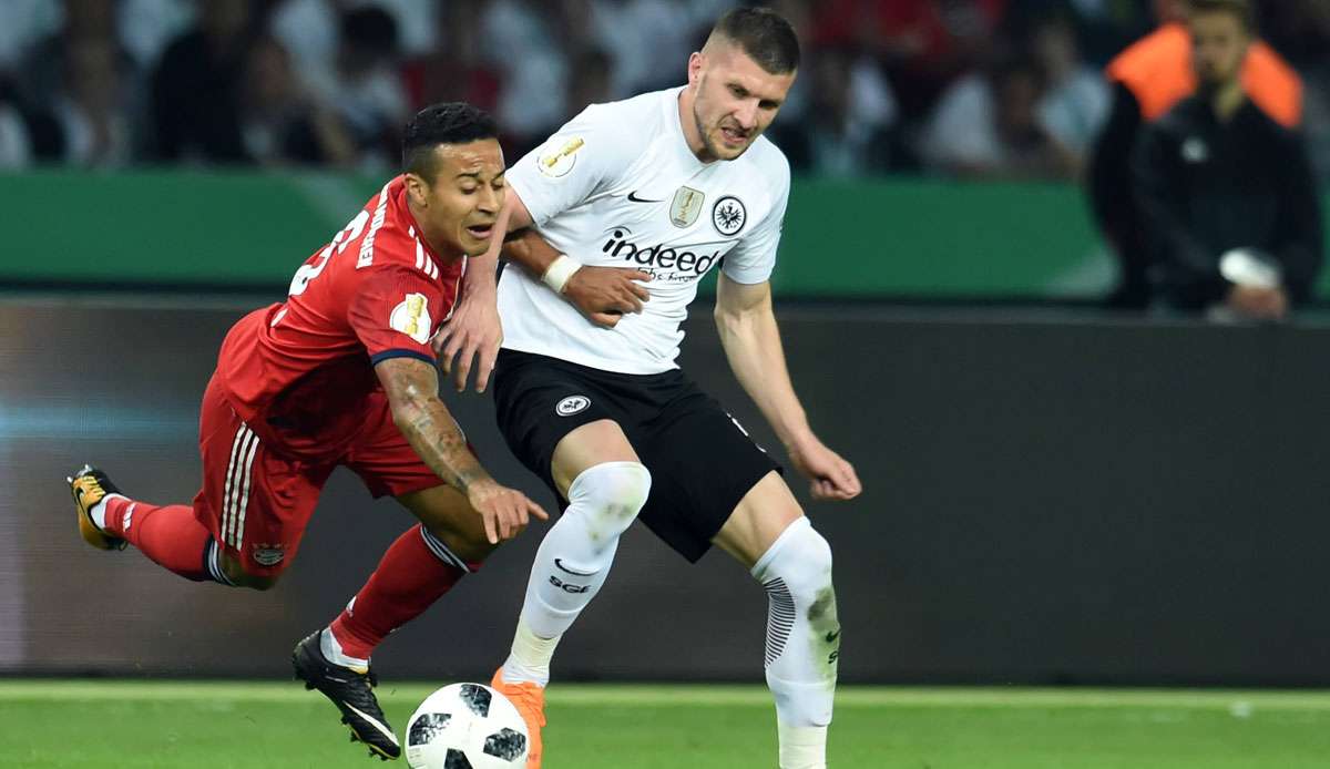 Ante Rebic gewann mit Eintracht Frankfurt den DFB-Pokal im Finale gegen den FC Bayern.