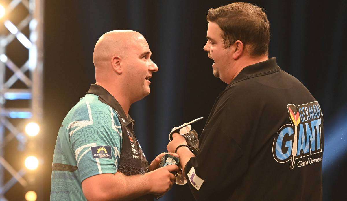 Gabriel Clemens gewann gegen Rob Cross.