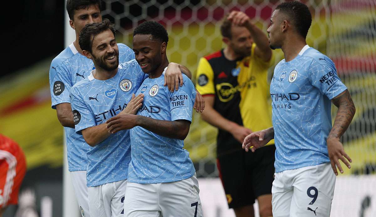 Manchester City machte kurzen Prozess mit dem FC Watford.