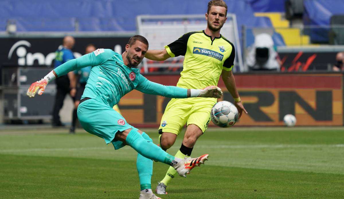 Kevin Trapp wechselte im vergangenen Sommer fest von PSG zur Eintracht.