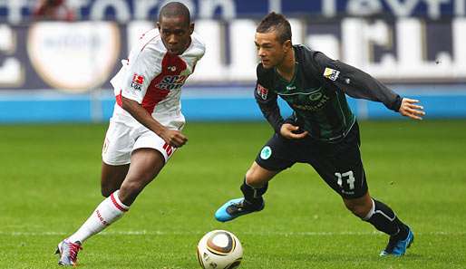 Ibrahim Traore (l.) konnte seinen sechs Saisontreffern keinen weiteren hinzufügen