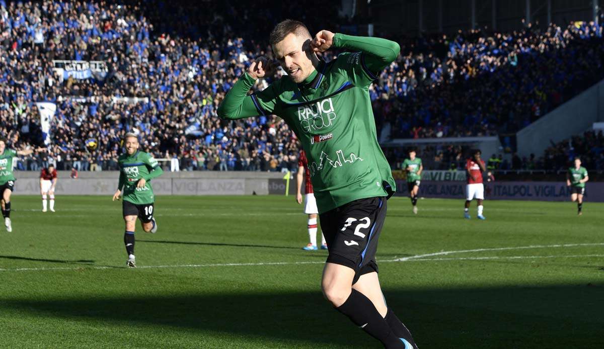 Das Hinspiel im Dezember gewann Atalanta souverän mit 5:0 im heimischen Gewiss Stadion.