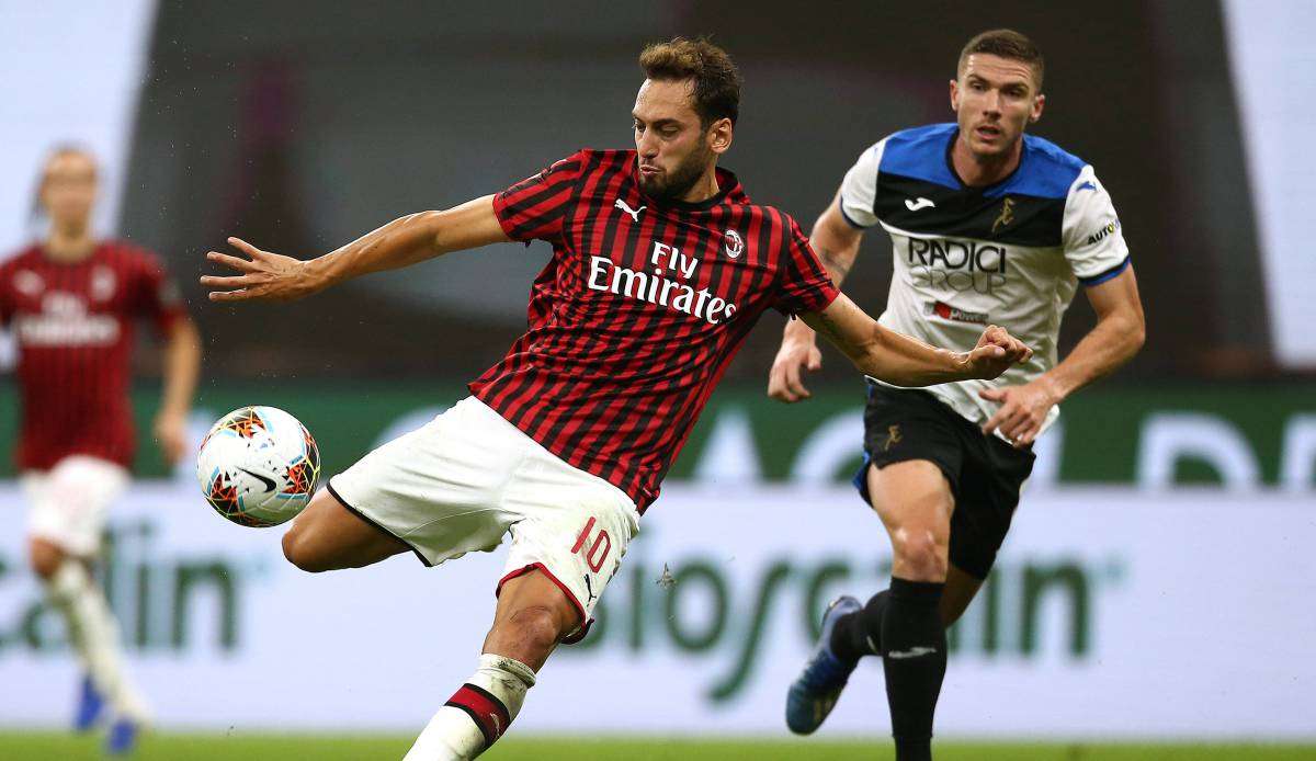 Hakan Calhanoglu erzielte für Milan den Führungstreffer.