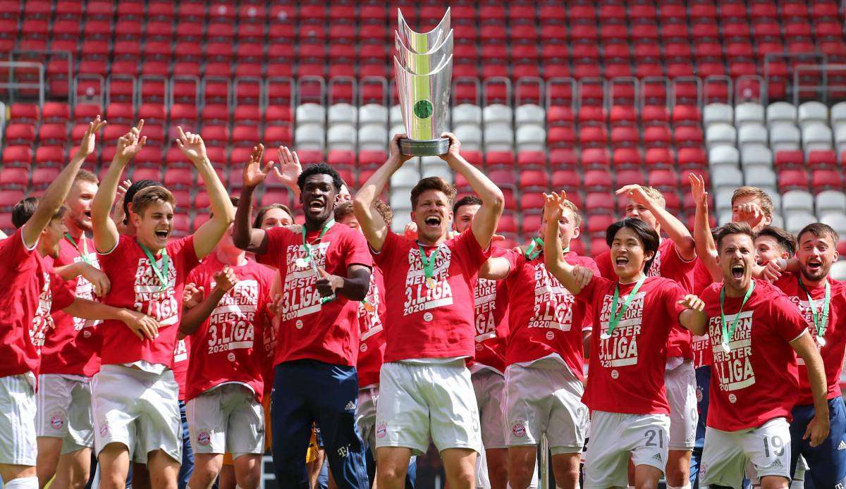 Der FC Bayern II wurde Drittliga-Meister.