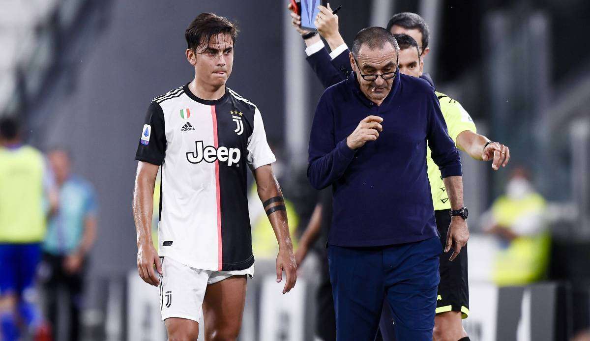 Paulo Dybala musste gegen Sampdoria Genua verletzt ausgewechselt werden.