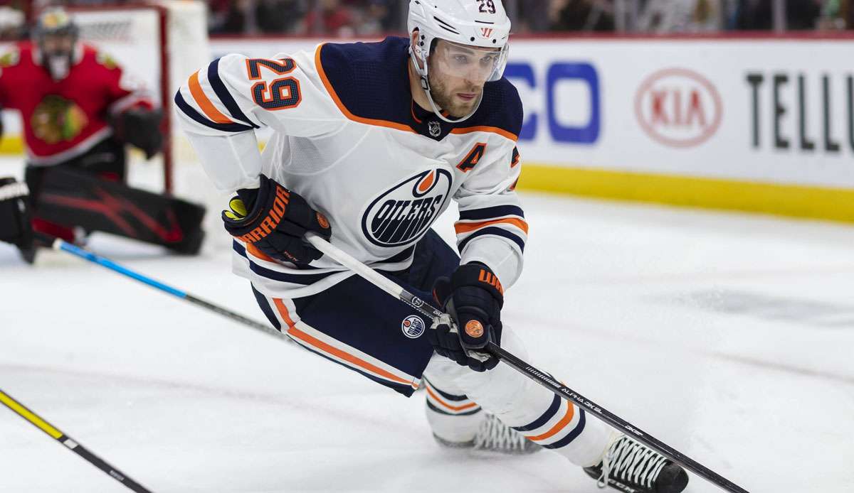 Leon Draisaitl gehört in der Saison 2019/20 zu den besten Spielern der NHL.